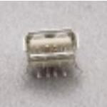 UE27AC54100, USB 2.0, Type A, Receptacle, Right Angle, 4 Pins, Shell Kink with Nickel Plating, 30 uin Gold, Black Housing