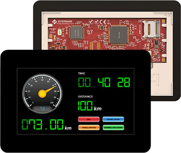 gen4-uLCD-43DCT-CLB, gen4-uLCD-43DCT-CLB TFT LCD Colour Display / Touch Screen, 4.3in, 480 x 272pixels