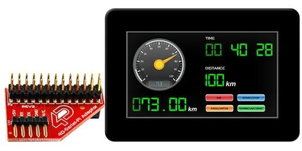 gen4-uLCD-43DCT-CLB, gen4-uLCD-43DCT-CLB TFT LCD Colour Display / Touch Screen, 4.3in, 480 x 272pixels