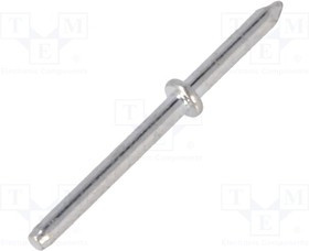 1364H.68, Наконечник: штыревой соединитель под пайку, THT, луженые, латунь