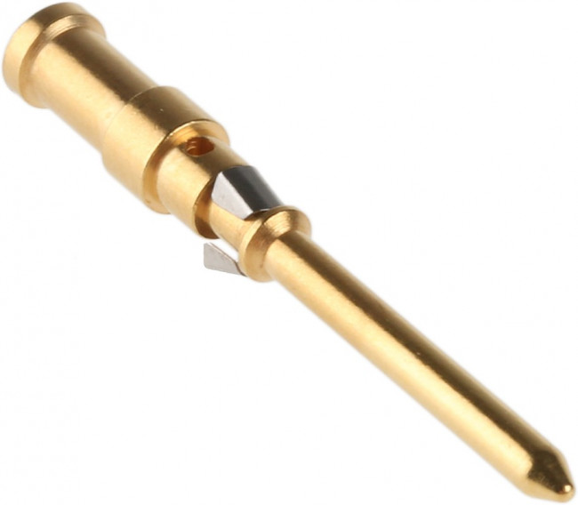 09150006124, Heavy Duty Power Connectors HAN D MALE AWG 26-22 GOLD PLATED CRIMP 09150006124, Heavy Duty Power Connectors HAN D MALE AWG 26-22 GOLD PLATED CRIMP