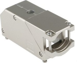 DL2, DL, DLM Series Aluminium Right Angle D Sub Backshell, 96 Way, Strain Relief DL2, DL, DLM Series Aluminium Right Angle D Sub Backshell, 96 Way, Strain Relief