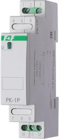 Реле промежуточное PK-1P/Un (монтаж на DIN-рейке 35мм 220В 50Гц 16А перекл.) F&amp;F EA06.001.004