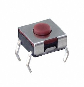 95CW06D2T, Tactile Switches TACT,W,6X6,75T,LF