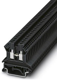 0719100, UK 2.5 N BK Series Black Feed Through Terminal Block, 2.5mm², Single-Level, Screw Termination 0719100, UK 2.5 N BK Series Black Feed Through Terminal Block, 2.5mm², Single-Level, Screw Termination