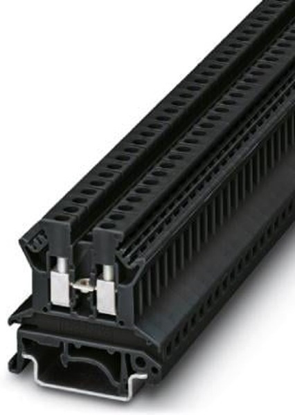 0719100, UK 2.5 N BK Series Black Feed Through Terminal Block, 2.5mm², Single-Level, Screw Termination 0719100, UK 2.5 N BK Series Black Feed Through Terminal Block, 2.5mm², Single-Level, Screw Termination