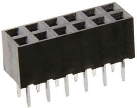 M22-7140742, Straight Through Hole Mount PCB Socket, 14-Contact, 2-Row, 2mm Pitch, Solder Termination M22-7140742, Straight Through Hole Mount PCB Socket, 14-Contact, 2-Row, 2mm Pitch, Solder Termination