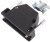 2801-0102-03, MHED Series ABS D Sub Backshell, 25 Way, Strain Relief