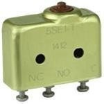 5SE1-T, Switch Snap Action N.O./N.C. SPDT Plunger 5A 250VAC 30VDC 4.73N Screw Mount Solder
