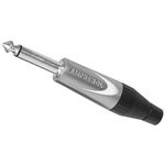 TM2P-AU, PHONE MONO PLUG, 2POS, 6.35MM, CABLE