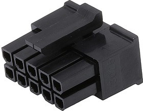 43025-1010, Корпус разъема, Micro-Fit 3.0 43025, Гнездо, 10 вывод(-ов), 3 мм 43025-1010, Корпус разъема, Micro-Fit 3.0 43025, Гнездо, 10 вывод(-ов), 3 мм