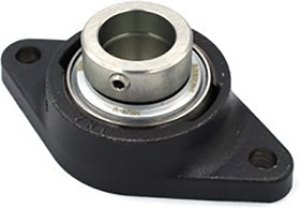 2 Hole Flange Bearing Unit, TCJT35-XL-N, 35mm ID