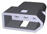 770074-1, Pin &amp; Socket Connectors PLUG W/O EAR 3P in-line