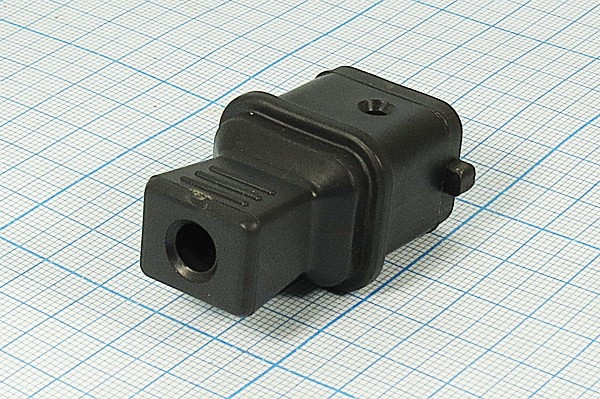 Разъем питания AC розетка, 6HP,на кабель,для переносных TV