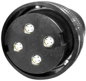 QX4-20-S-100, Circular MIL Spec Contacts GT QUADRAX