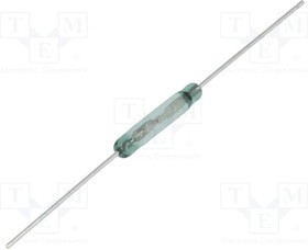 KSK1A87-1520, Геркон, Диапазон: 15-20AT, Pкоммут: 10Вт, d2x10мм, 0,5А, макc.200В