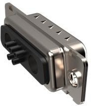 DC8W8SA00LF, D-Sub Mixed Contact Connectors C 37 way shell Socket