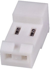 3-640429-2, MTA-156 Series 3.96mm Pitch Right Angle Cable Mount IDC Connector, Socket, 2 Way, 1 Row