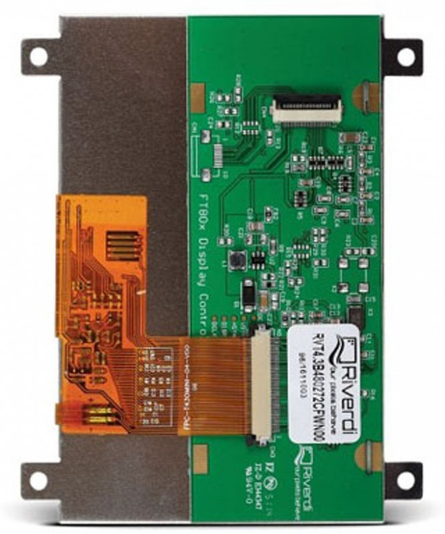 MIKROE-2164, MIKROE-2164 TFT LCD Colour Display, 4.3in, 320 x 240pixels MIKROE-2164, MIKROE-2164 TFT LCD Colour Display, 4.3in, 320 x 240pixels