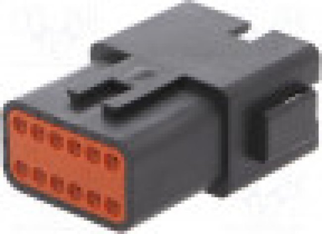 AT04-12PB, Automotive Connectors AT Series Recpt 12 Way Enhanced B Key