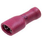 РППИ-М 1.5-(4.8), Разъем плоский полностью изолированный (мама) красный 0.5-1.5 мм²