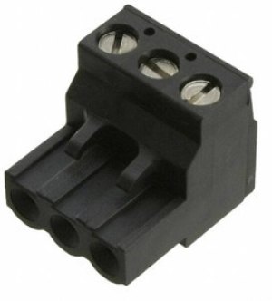 796635-3, 3 POS 5.08MM R/A PLUG,TRM BLK 796635-3, 3 POS 5.08MM R/A PLUG,TRM BLK
