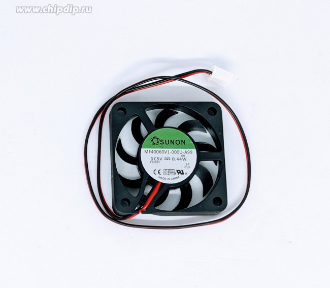 Вентилятор SUNON MF40060V1-000U-A99 DC 5V 0.44W 40x6 2pin