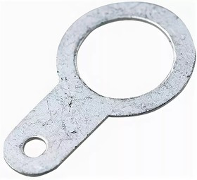 KLS8-01133-ND-6, Лепесток заземления d=6,3мм,под пайку