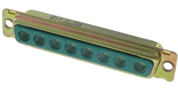 DCM8W8PN, DMW 8 Way Cable Mount D-sub Connector Plug