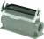 MP009423, Разъем для тяжелых условий, Основа, сквозной монтаж с гайкой, ввод сбоку, Корпус из Алюминия MP009423, Разъем для тяжелых условий, Основа, сквозной монтаж с гайкой, ввод сбоку, Корпус из Алюминия