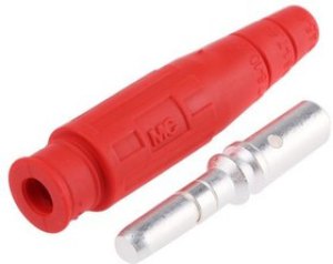15.0001-22, Red Plug Banana Plug Crimp 600V 15.0001-22, Red Plug Banana Plug Crimp 600V