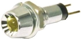 LA07W/Y, Светодиод в корпусе d=10мм желтый, 12,0мКд