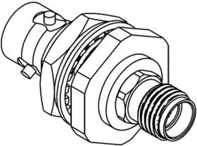 305-1932, RF Adapters - Between Series Adapter, TRS BKHD Jack to SMA Jack