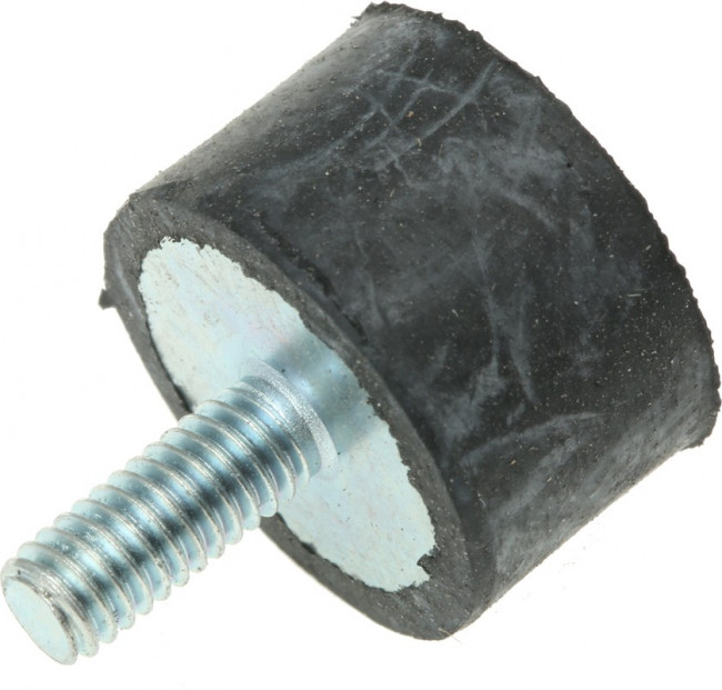 1610VE10-45, Cylindrical M4 Anti Vibration Mount, Male Buffer Foot with 16.4kg Compression Load 1610VE10-45, Cylindrical M4 Anti Vibration Mount, Male Buffer Foot with 16.4kg Compression Load