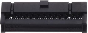 XG4M-2630, Rectangular MIL Spec Connectors OpenCoverSocket 26P NoStrainRelief 1Polr