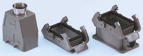 19300100271, Han B Heavy Duty Power Connector Housing, M25 Thread 19300100271, Han B Heavy Duty Power Connector Housing, M25 Thread