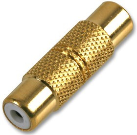 PS000159, Сквозной адаптер RCA, Гнездо RCA / Phono x 2, Гнездо RCA / Phono x 2