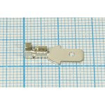 Клемма вилка, 4,8x0,5-7мм, латунь