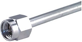 11_SMA-50-3-77/119_NH, RF Connector, SMA, Beryllium Copper, Plug, Straight, 50Ohm, Solder Terminal