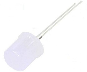 OSB5SAA6K2A, LED; 10mm; blue; 330?500mcd; 180°; Front: flat; 2.7?3.4V