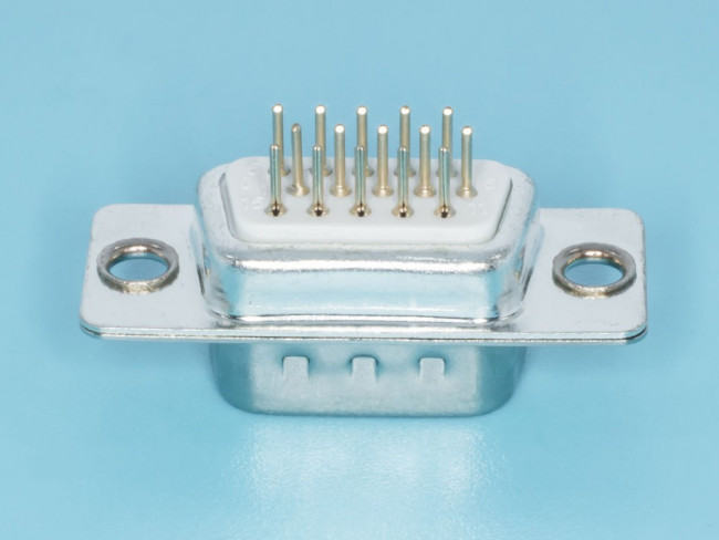 DHB-15M, Разъём D-SUB , 15 контактов