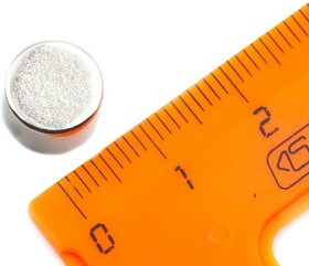 Неодимовый магнит диск 10х7 мм, N35