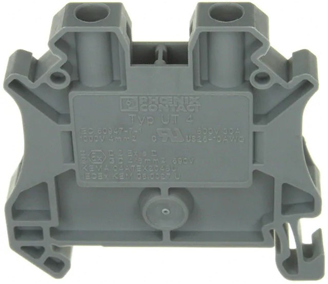 UT-4, Клеммник на DIN-рейку UT-4, Клеммник на DIN-рейку