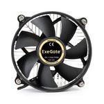 Кулер ExeGate EK-11508.PWM (Al, LGA1150/1151/ 1155/1156/1200, TDP 75W, Fan 90mm, PWM, 1200-2600RPM,