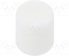 CS11-WHI, Ручка: движок, Цвет: белый, d8,2x8,9мм, Мат-л: нейлон CS11-WHI, Ручка: движок, Цвет: белый, d8,2x8,9мм, Мат-л: нейлон