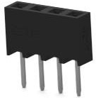 2314878-4, Board to Board &amp; Mezzanine Connectors 4P,2MM,B-B,REC,SRVT, 2.7,0.76AU,TB