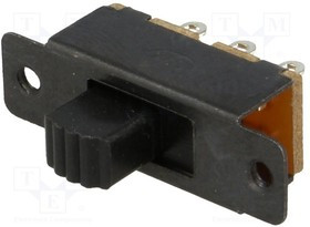 S6P, Переключатель движковый 6выв. DPDT ON-ON