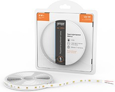 Gauss Лента Basic 12V 8W/m 900lm/m 3000K IP20 LED 5m 1/100
