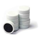 Магнит для магнитной доски FORCEBERG 20 мм, белый, 10шт.