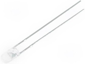 OSW5YK3131B-NO, LED; 3mm; white cold; 3000mcd; 30°; Front: convex; 2.9?3.6V